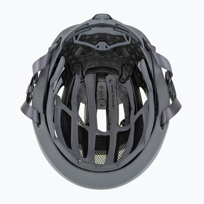 Endura Xtract hi-viz kerékpáros sisak sárga 5