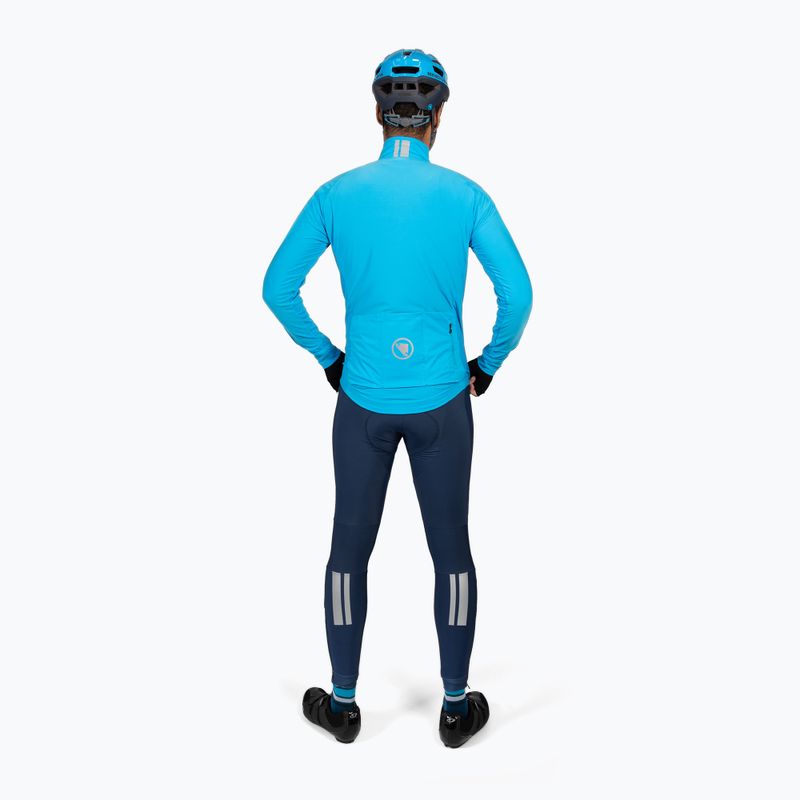 Férfi kantáros kerékpáros nadrág Endura FS260-Pro Thermo Bibtights II ink blue 4