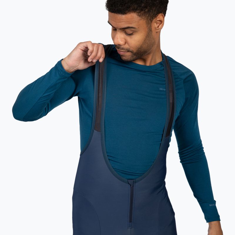 Férfi kantáros kerékpáros nadrág Endura FS260-Pro Thermo Bibtights II ink blue 6