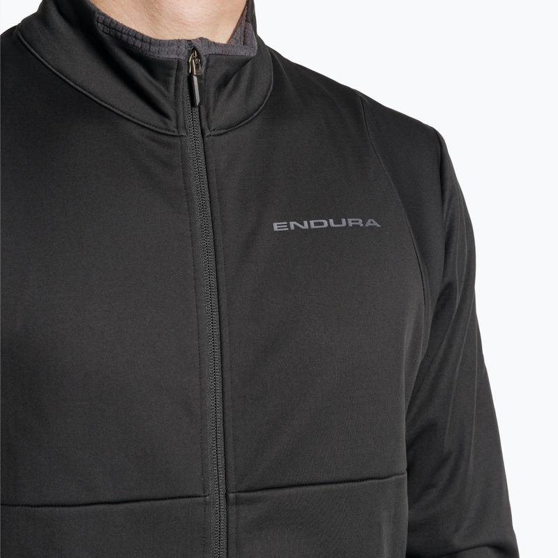 Férfi kerékpáros dzseki Endura Singletrack Softshell black 3