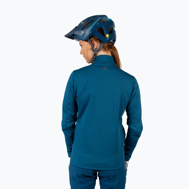Női kerékpáros dzseki Endura SingleTrack Softshell blueberry 2