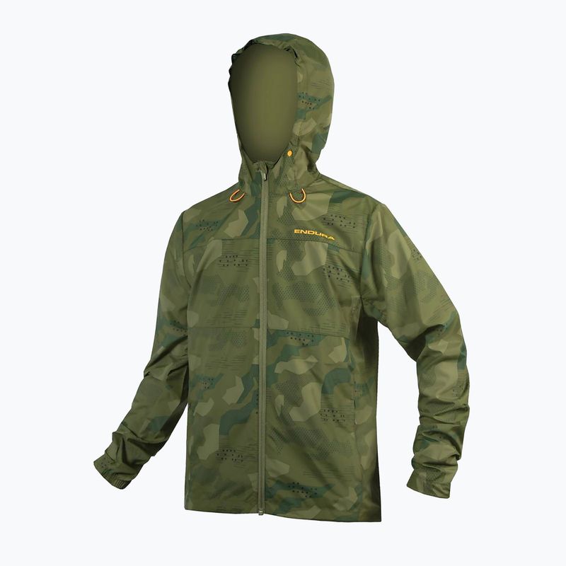 Férfi kerékpáros dzseki Endura Hummvee Windshell tonal olive 11