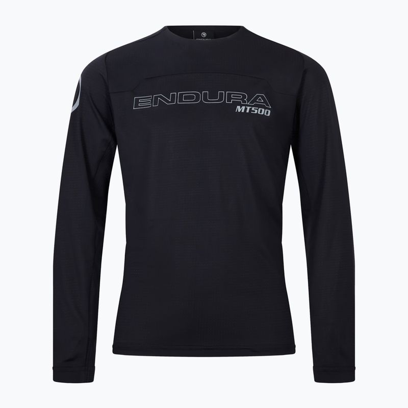 Longsleeve rowerowy dziecięcy Endura MT500 Burner black