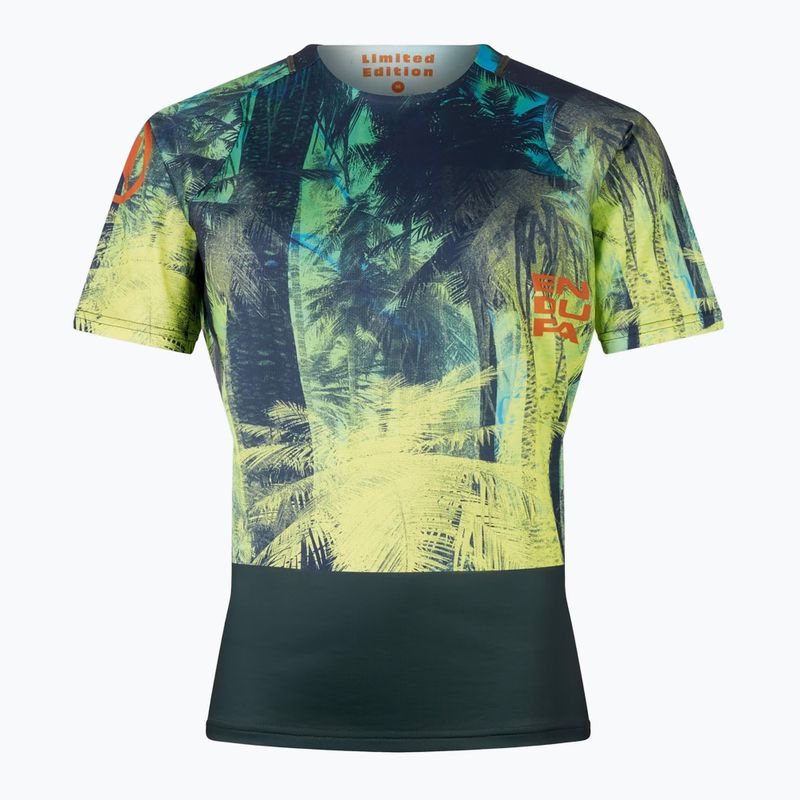 Női kerékpáros póló Endura Tropical Print Ltd ghillie green 7