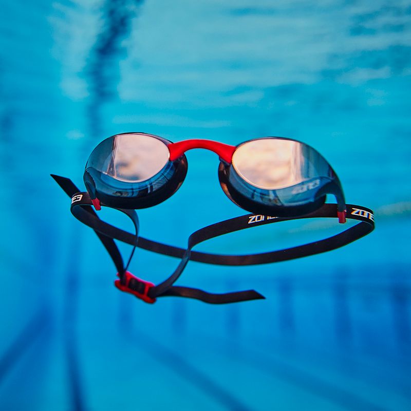 úszószemüveg ZONE3 Volare Streamline Racing black/red 3