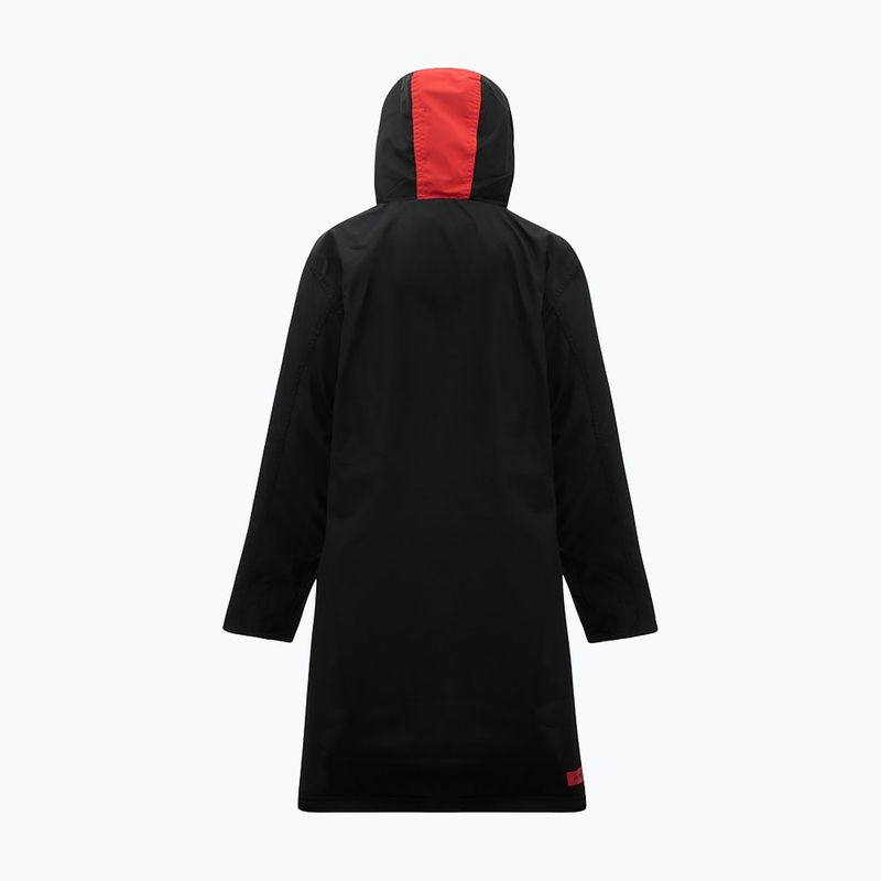 Gyermek ZONE3 Polar Fleece parka váltóköntös Jr fekete 2