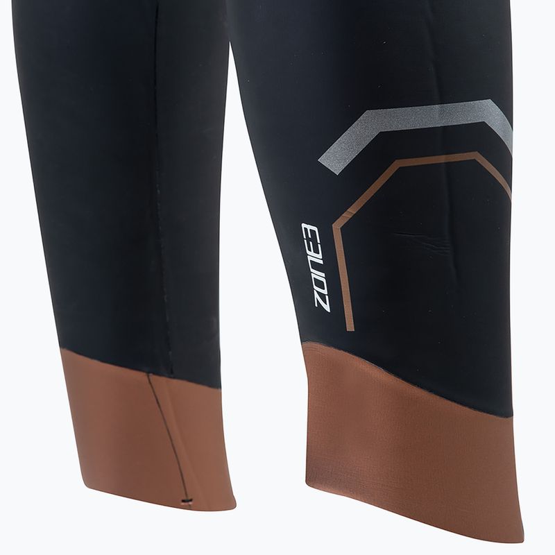 Férfi ZONE3 Thermal Agile 3 mm-es fekete/arany triatlon búvárruha 5