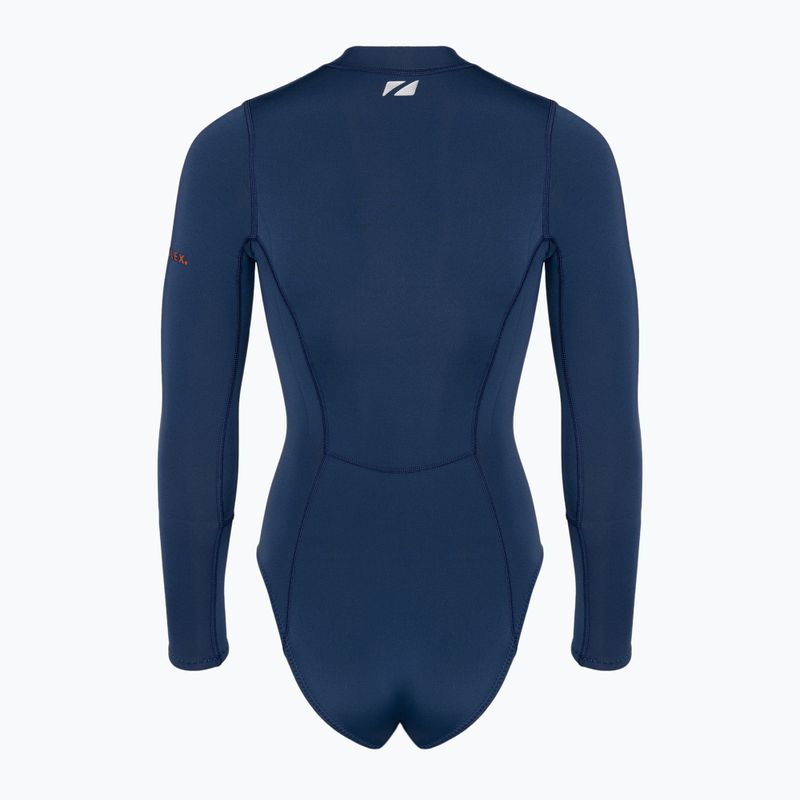 Női neoprén ruha ZONE3 Yulex Long Sleeve navy 2