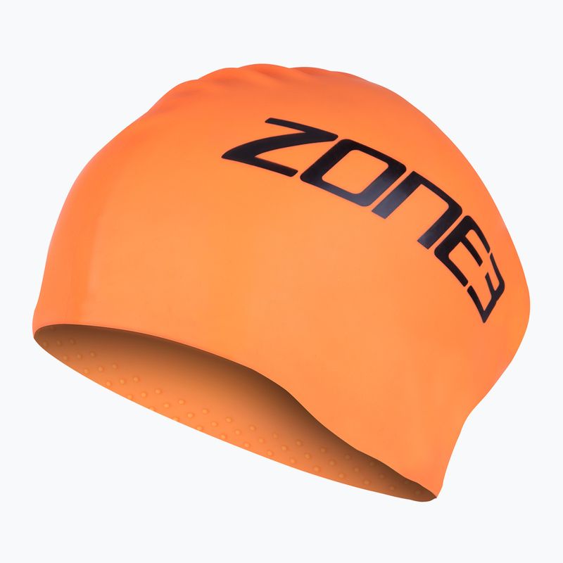 ZONE3 Hosszú hajú hi-vis narancssárga úszósapka