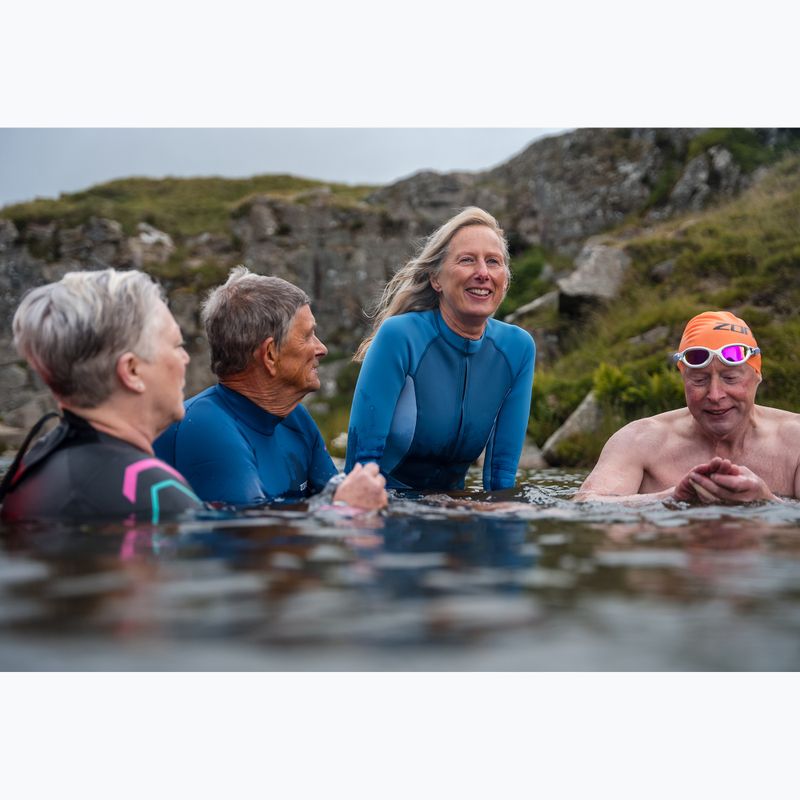 Női neoprén ruha ZONE3 Yulex multi blue/white 5