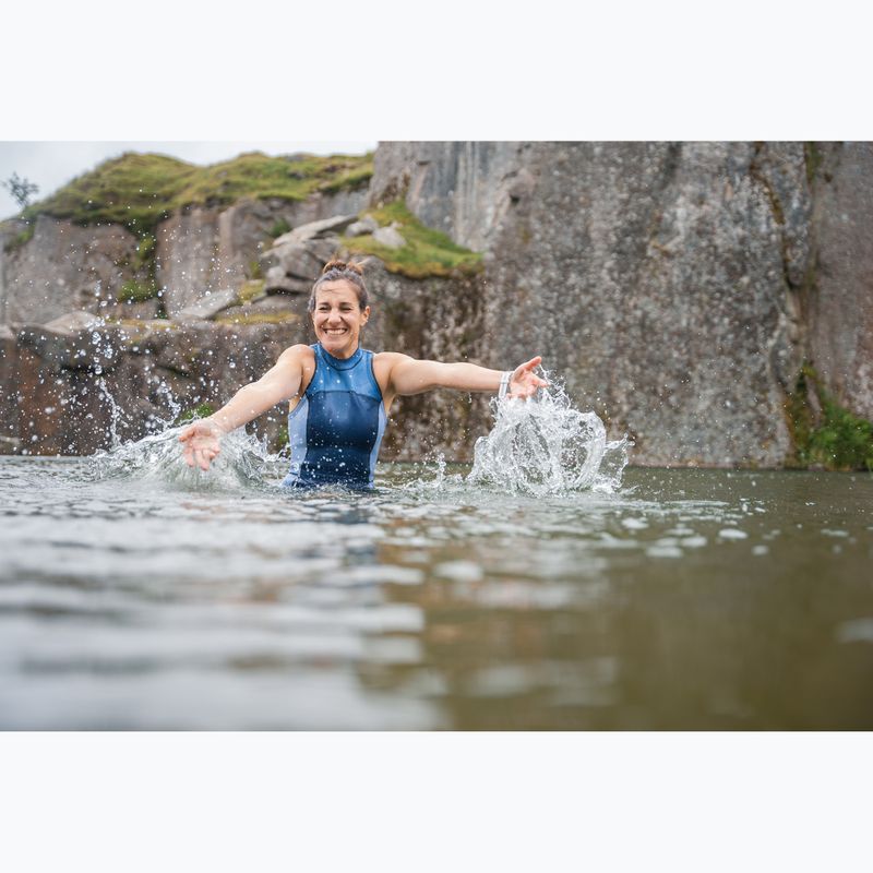 Női egyrészes fürdőruha ZONE3 Yulex Kneeskin multi blue/white 6