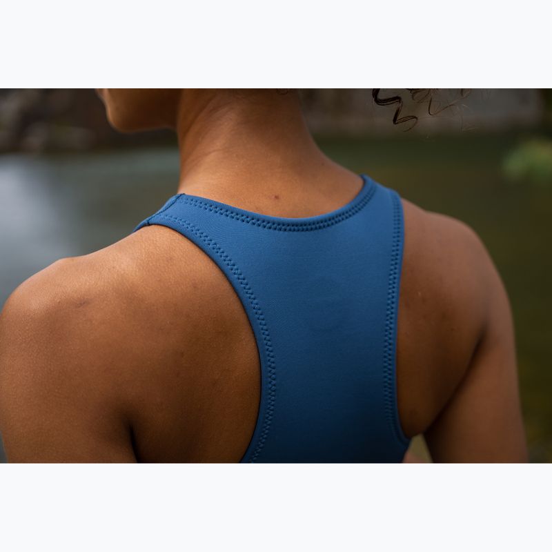 Női neoprén ruha ZONE3 Yulex Sleeveless multi blue/white 10
