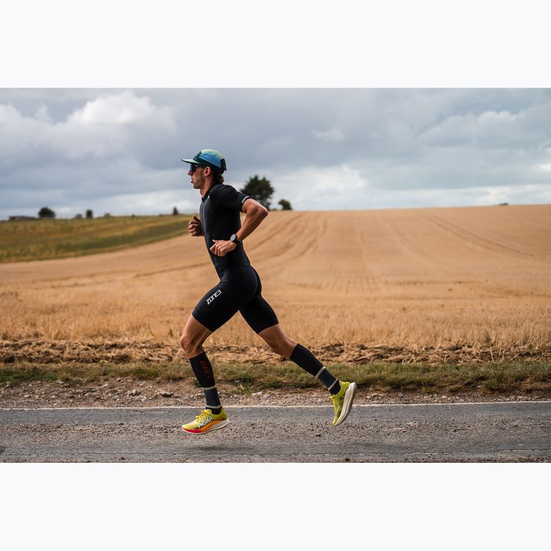 Férfi triatlon ruha ZONE3 Activate+ Trisuit black 12