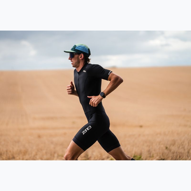 Férfi triatlon ruha ZONE3 Activate+ Trisuit black 13