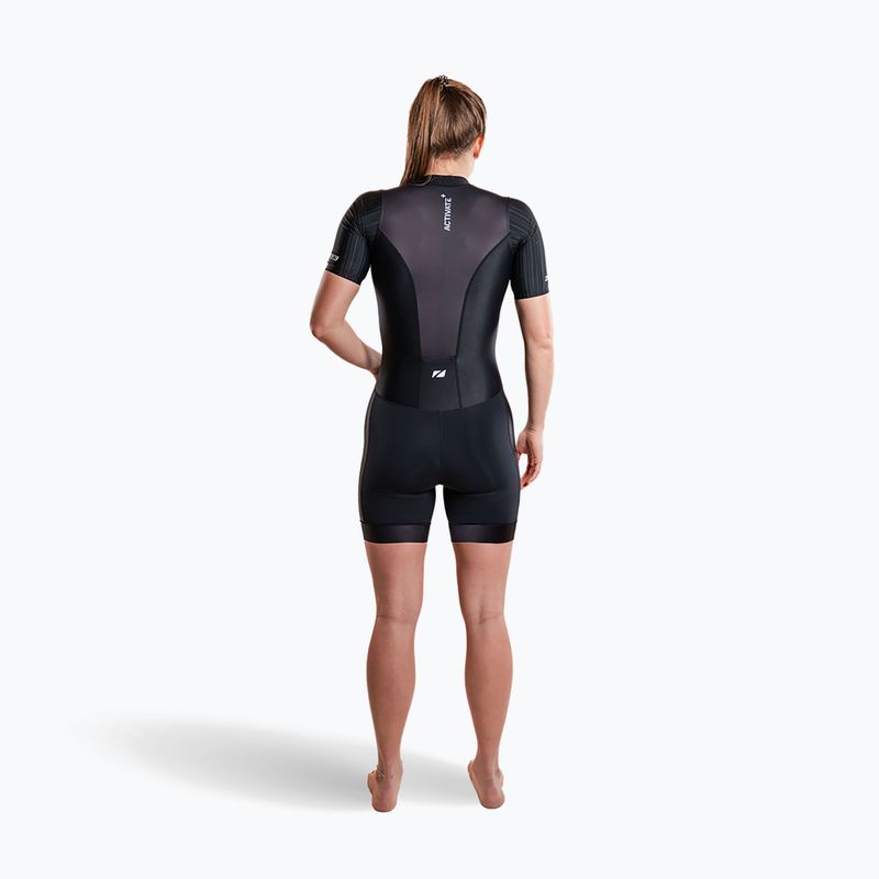 Női triatlonruha ZONE3 Activate+ Trisuit black 5