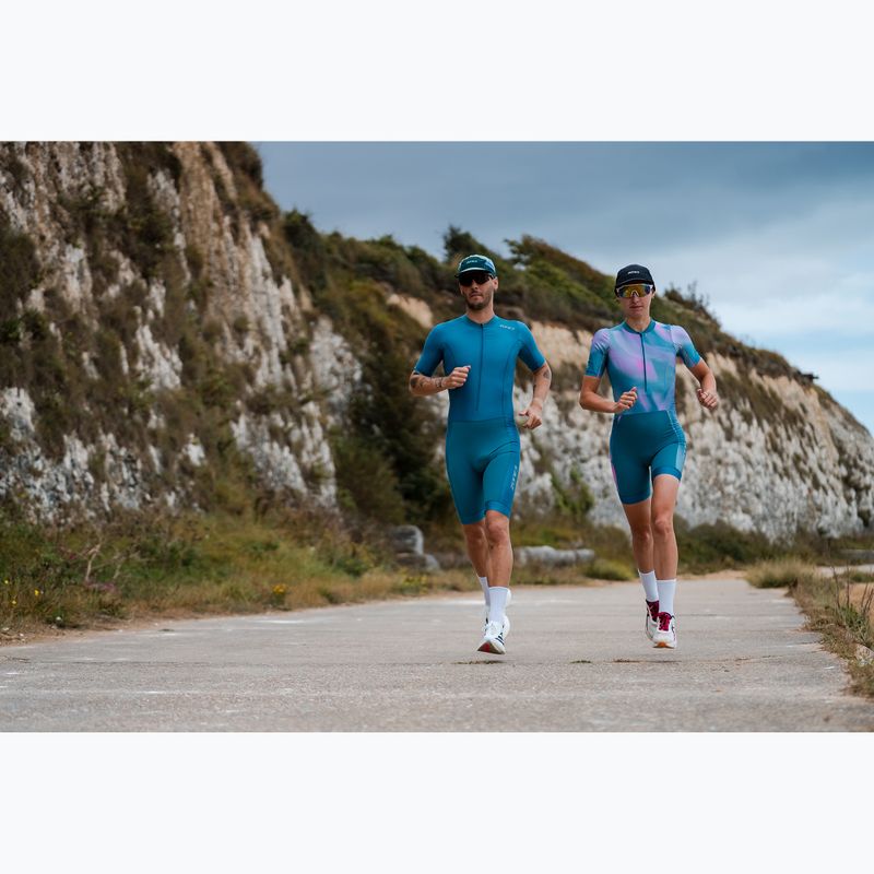 Női triatlonruha ZONE3 Activate+ Trisuit print 11