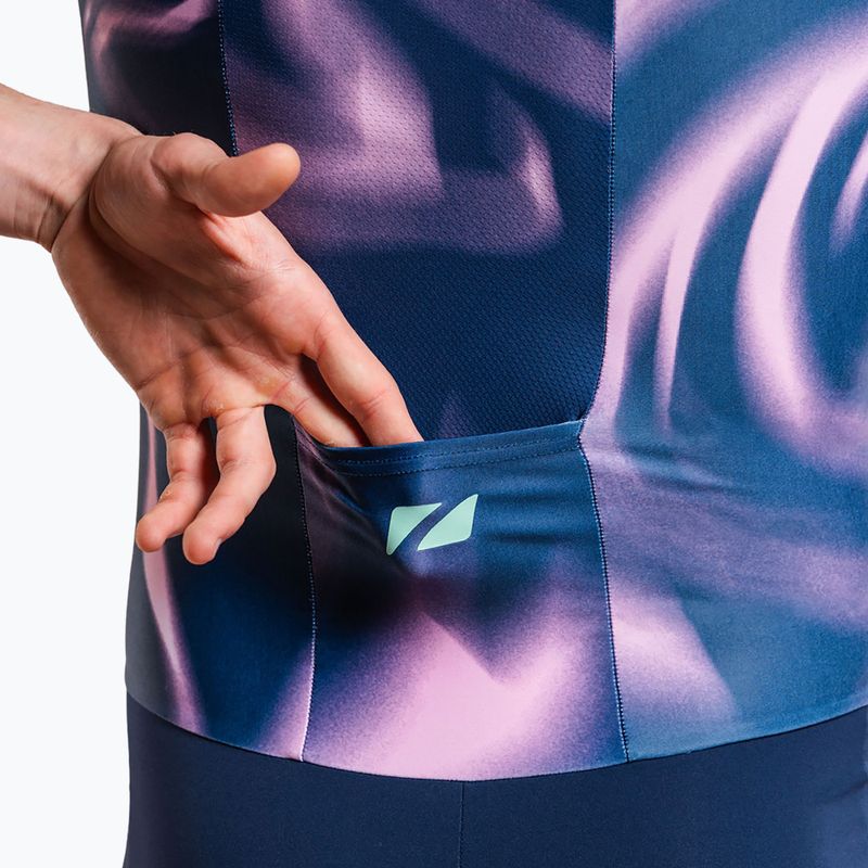 Férfi triatlon ruha ZONE3 Activate+ Trisuit print 8