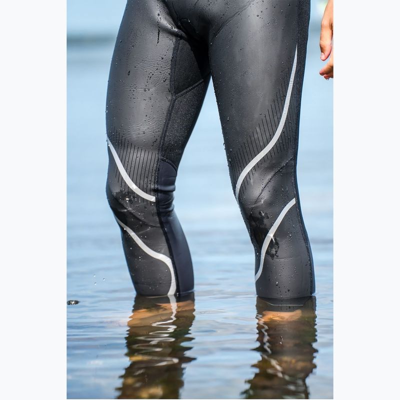 Férfi triatlonos úszóruha ZONE3 Glide Sleeveless Wetsuit black/grey 12
