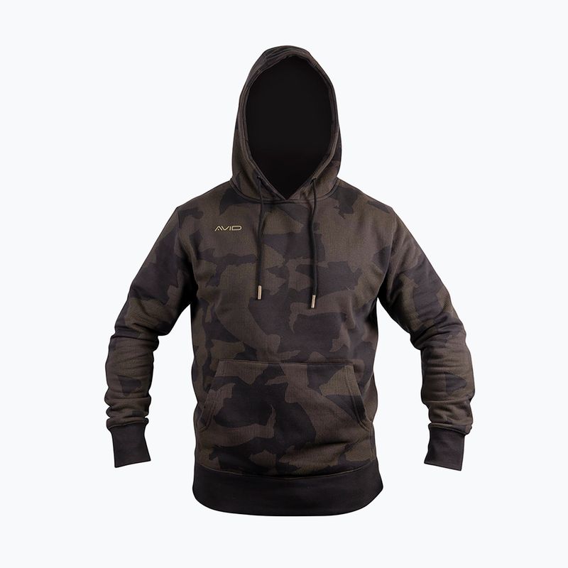 Avid Carp Distortion Camo kapucnis pulóver zöld A0620109