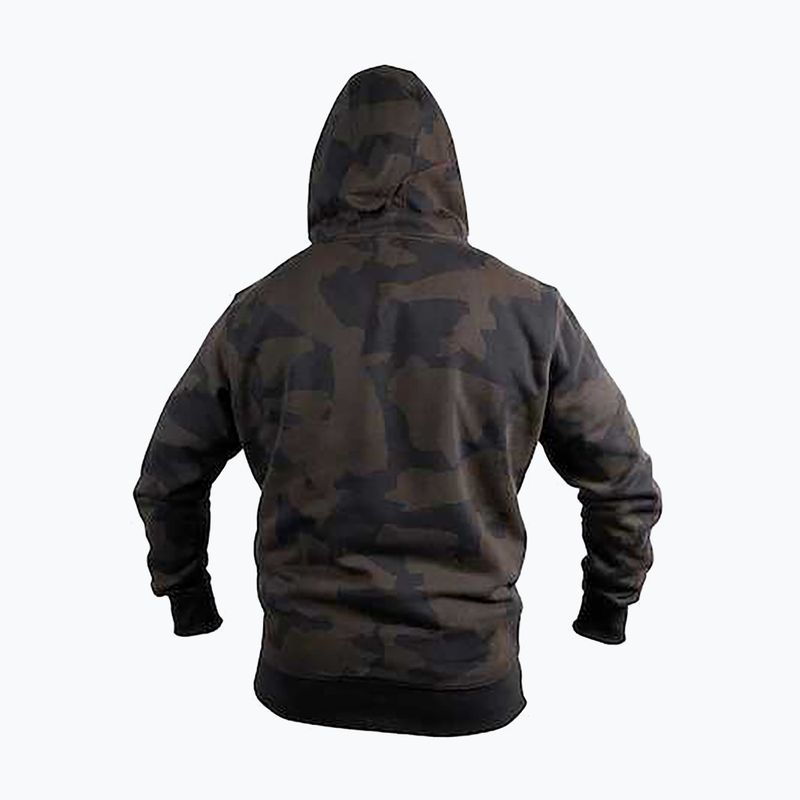 Avid Carp Distortion Camo kapucnis pulóver zöld A0620109 2