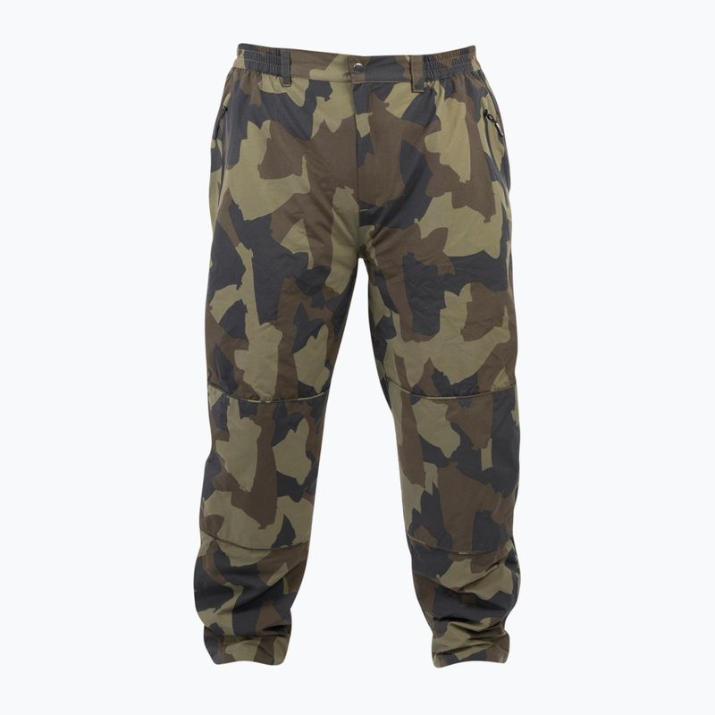 Férfi horgásznadrág Avid Ripstop Camo zöld A0620196