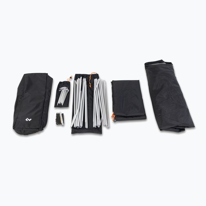 Kemping pavilon Dometic Compact Camp Shelter W/2 Basic Walls black 3
