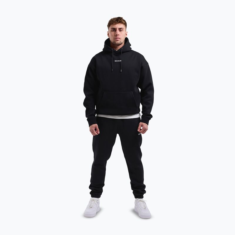 Férfi pulóver Boxraw Johnson Hoodie black 2