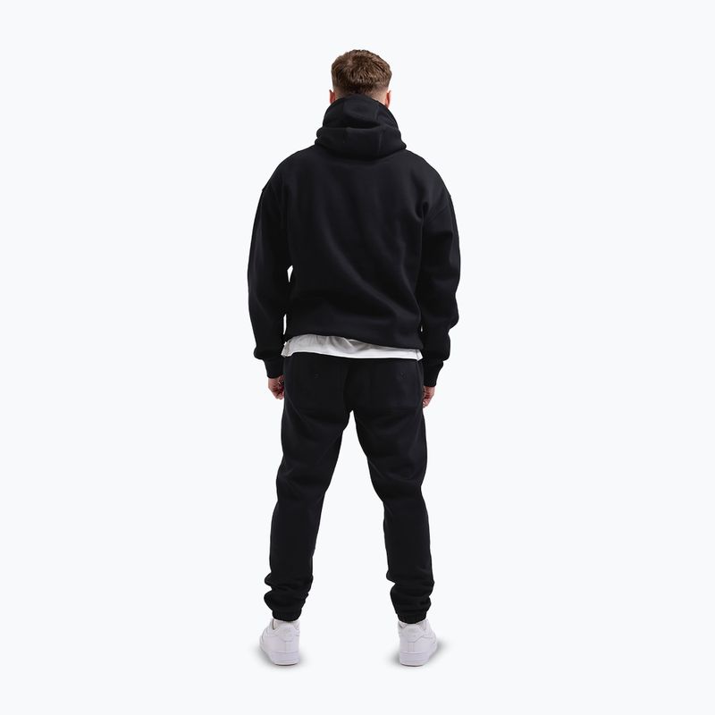 Férfi pulóver Boxraw Johnson Hoodie black 3