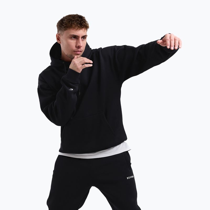 Férfi pulóver Boxraw Johnson Hoodie black 4