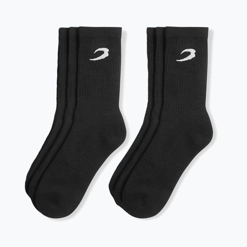 Férfi zokni BOXRAW Crew 3 pairs black 3