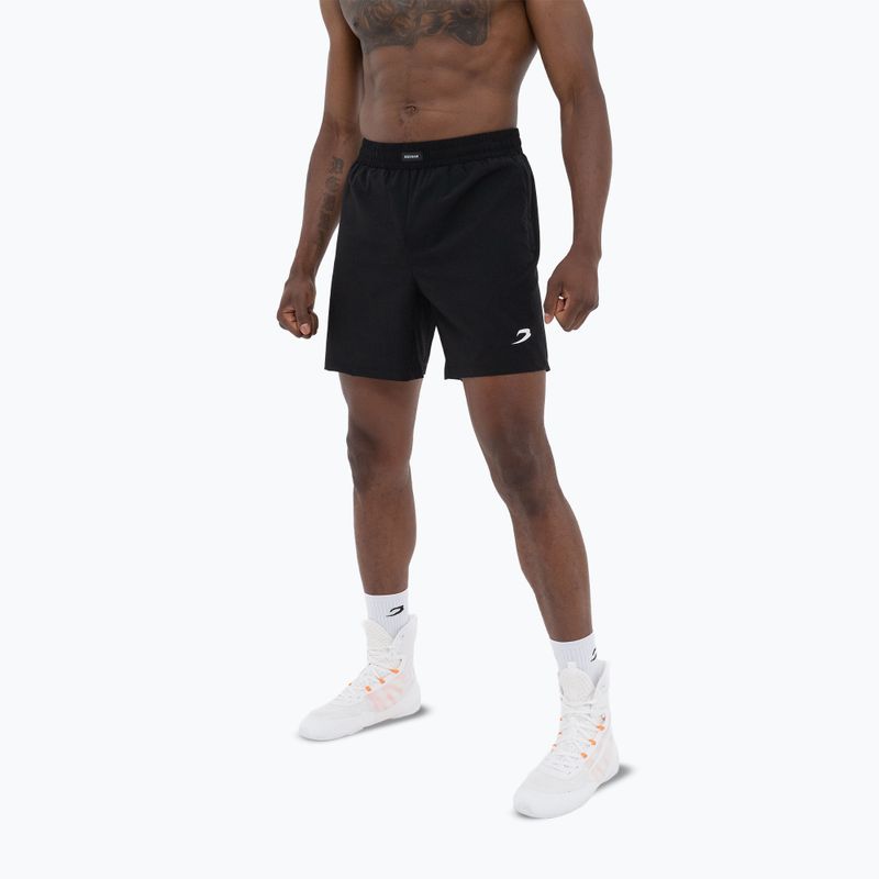 Férfi edző rövidnadrág BOXRAW Valdes 7" black 3