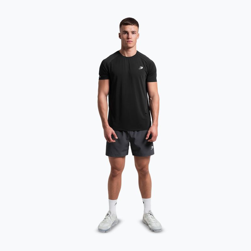 Férfi edző rövidnadrág Boxraw Valdes 7" charcoal 2
