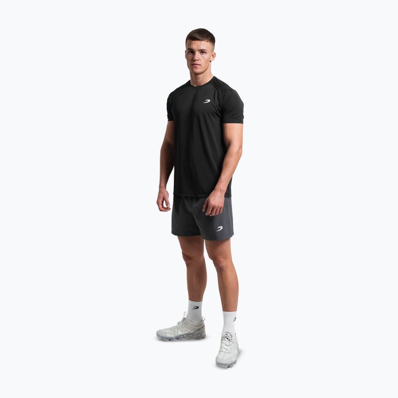 Férfi edző rövidnadrág Boxraw Valdes 7" charcoal 7