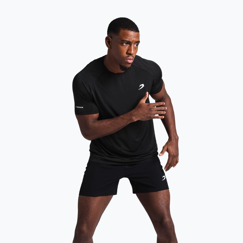 Férfi póló Boxraw Valdes Black 4