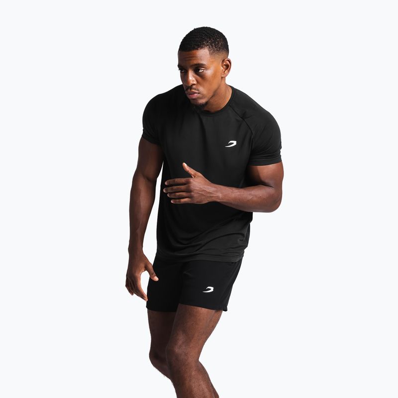Férfi póló Boxraw Valdes Black 5