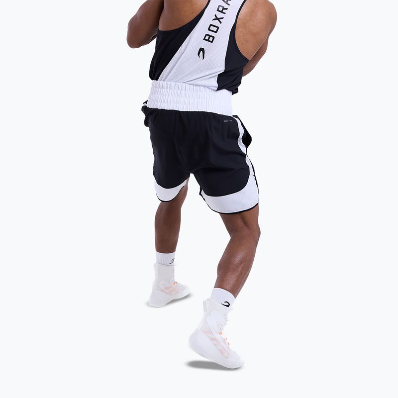 Férfi edző rövidnadrág Boxraw Stevenson V2 black/white 6