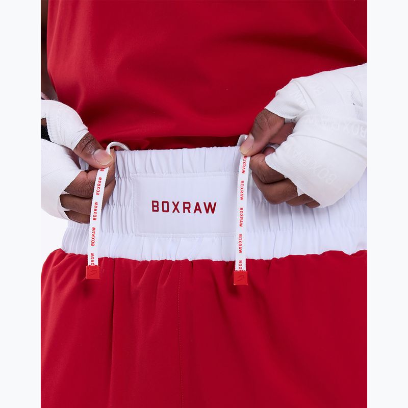 Férfi edző rövidnadrág Boxraw Stevenson V2 red/white 8