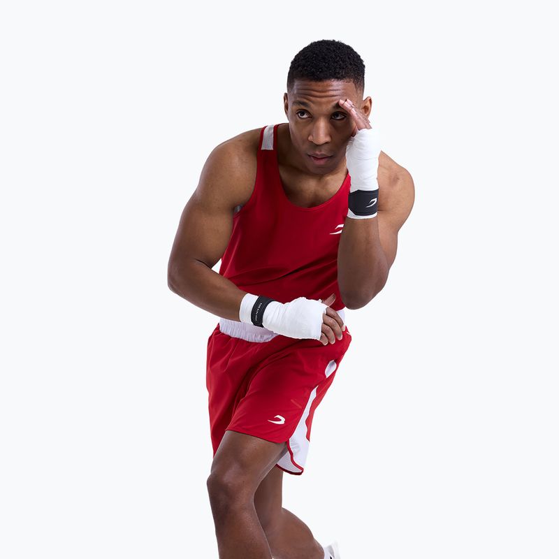 Férfi póló Boxraw Stevenson V2 Tank red/white 6