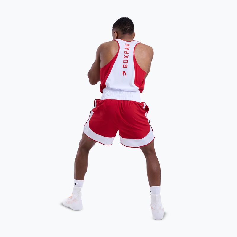 Férfi póló Boxraw Stevenson V2 Tank red/white 7