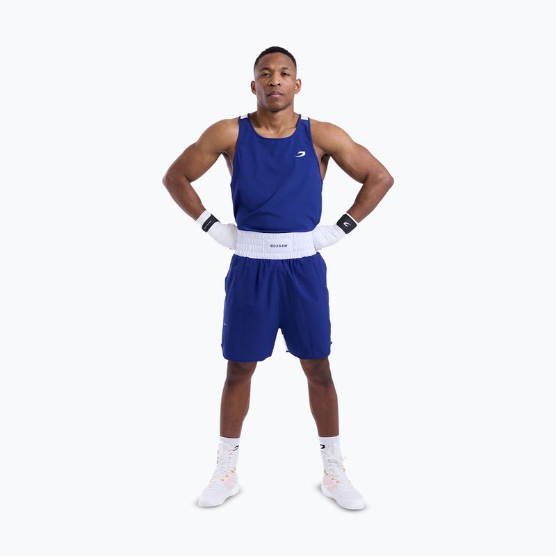 Férfi edző rövidnadrág Boxraw Stevenson V2 blue/white 2
