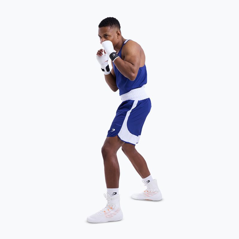Férfi edző rövidnadrág Boxraw Stevenson V2 blue/white 8