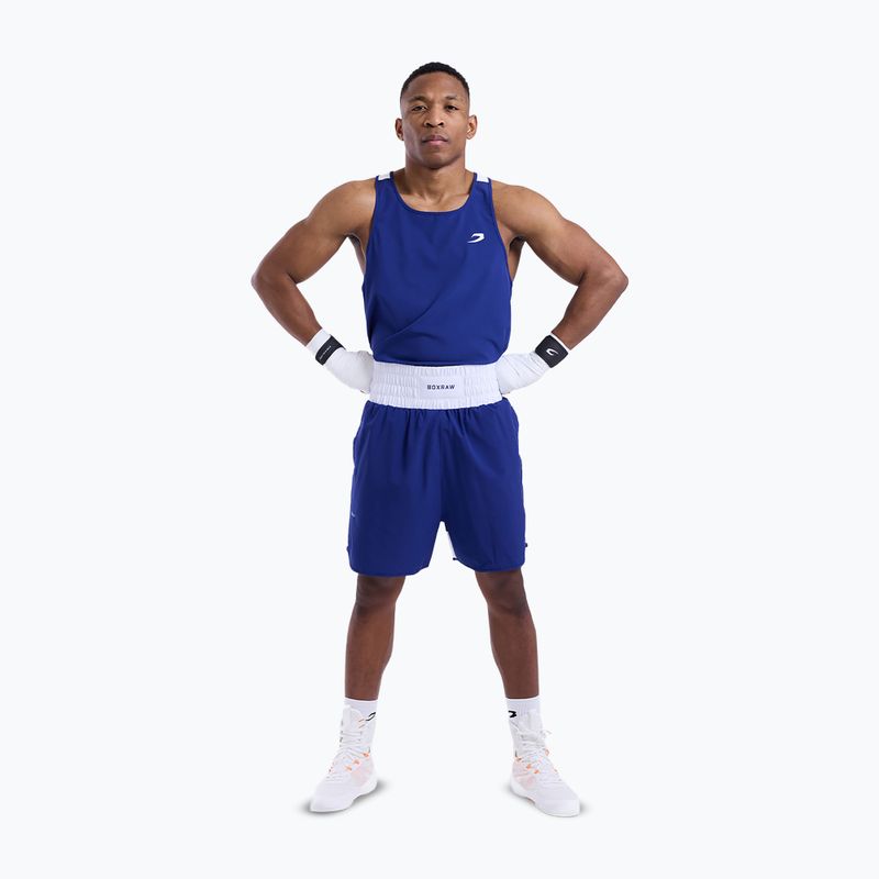 Férfi póló Boxraw Stevenson Tank 2.0 blue/white 2