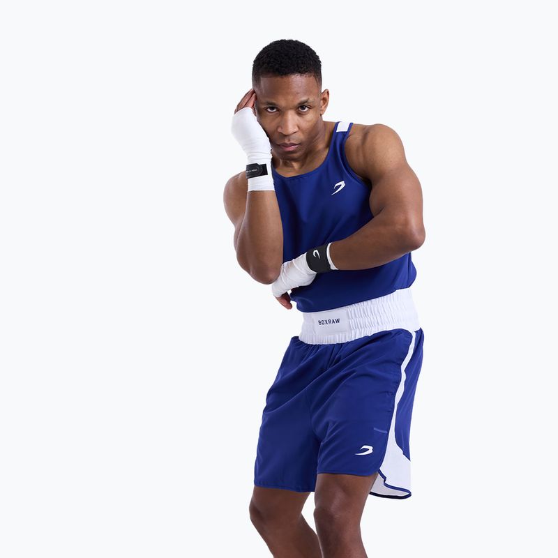 Férfi póló Boxraw Stevenson Tank 2.0 blue/white 5