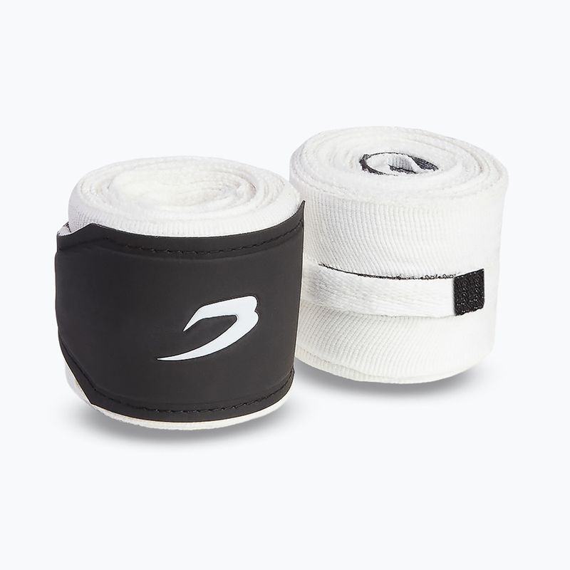 Boxkesztyű kötések Boxraw Hand Wraps white 2