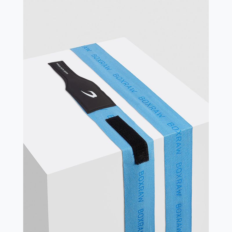 Boxkesztyű kötések Boxraw Hand Wraps blue 4