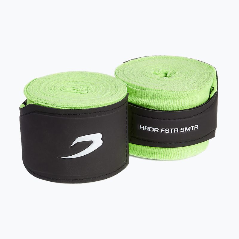Boxkesztyű kötések BOXRAW Hand Wraps 450 cm green