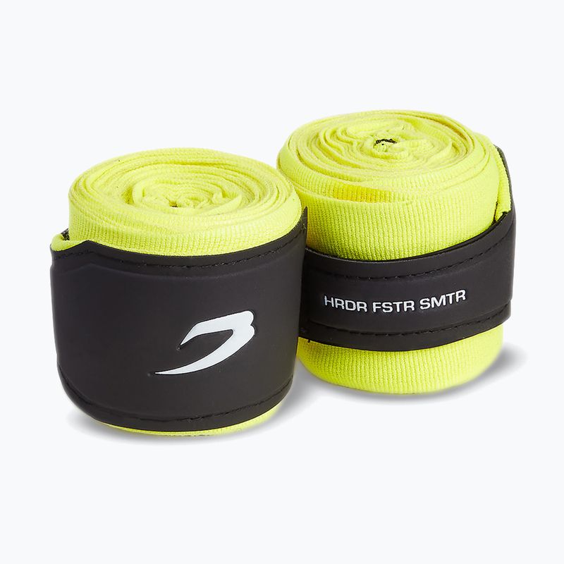 Boxkesztyű kötések BOXRAW Hand Wraps 450 cm yellow 2