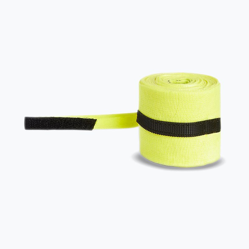 Boxkesztyű kötések BOXRAW Hand Wraps 450 cm yellow 3