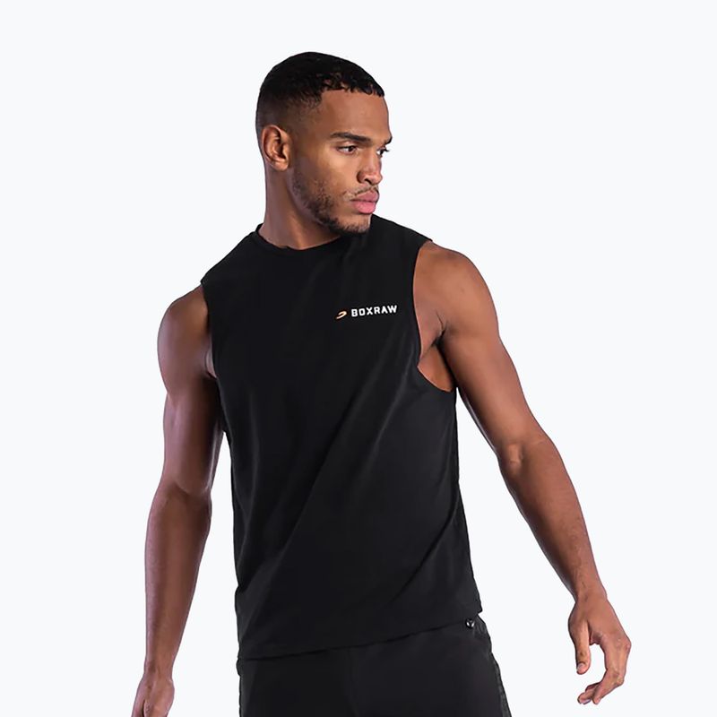Férfi póló BOXRAW We Don't Play Boxing Muscle Tank black