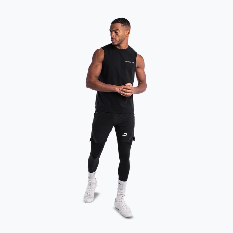 Férfi póló BOXRAW We Don't Play Boxing Muscle Tank black 2